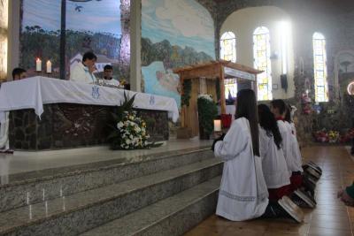 Missa de ação de graças encerrou as celebrações da 37ª edição da Festa em louvor a N. Sra. Aparecida de Laranjeiras do Sul